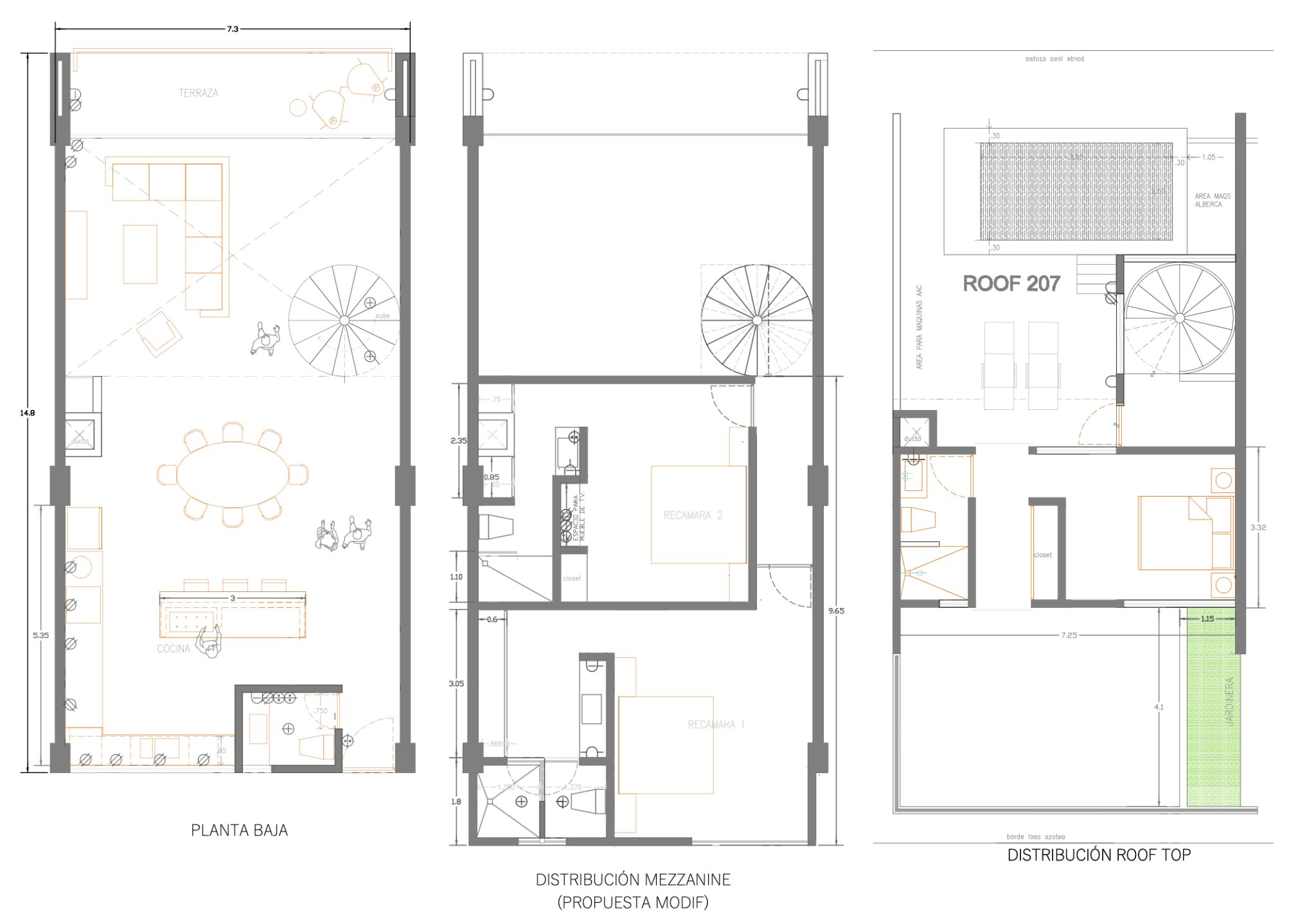 Siaan 3 Rec Penthouse – plano 1