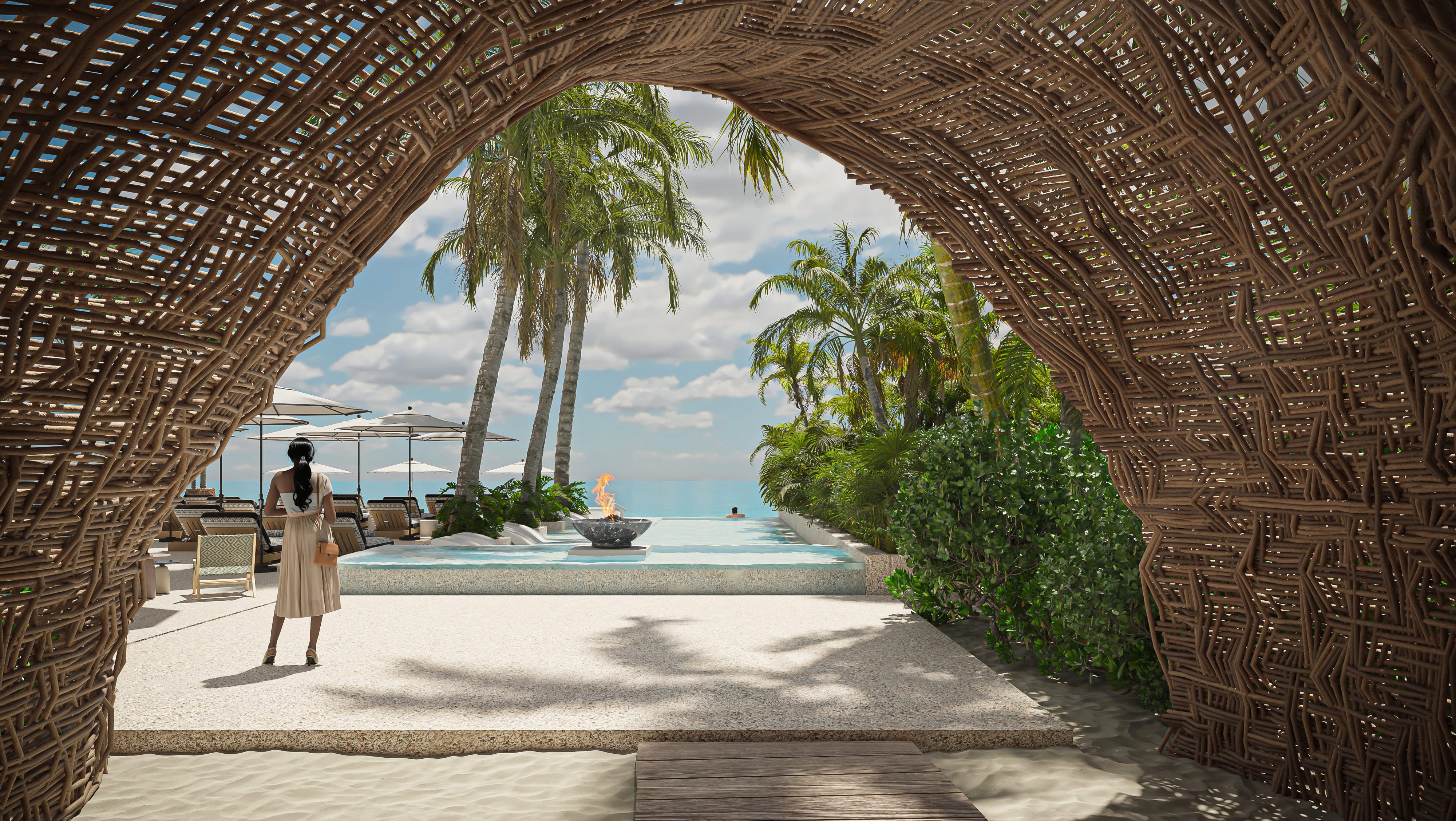Departamentos de 1 y 2 recámaras en Xcalacoco con club de playa privado 46