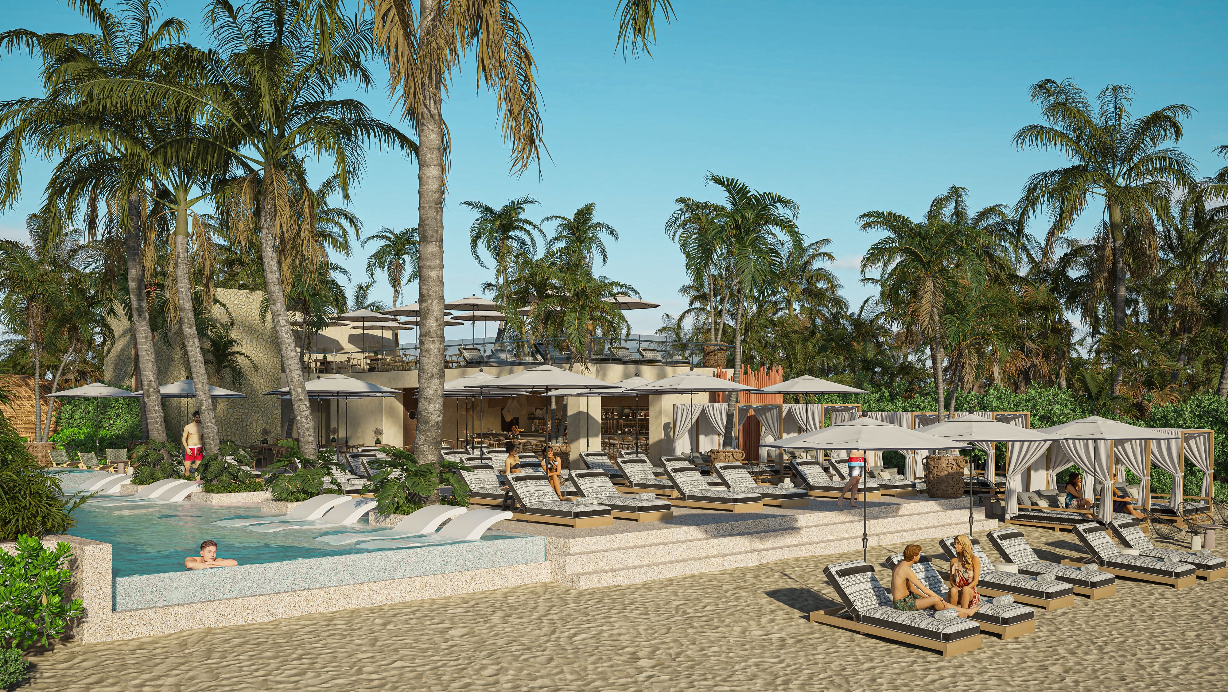 Departamentos de 1 y 2 recámaras en Xcalacoco con club de playa privado 51