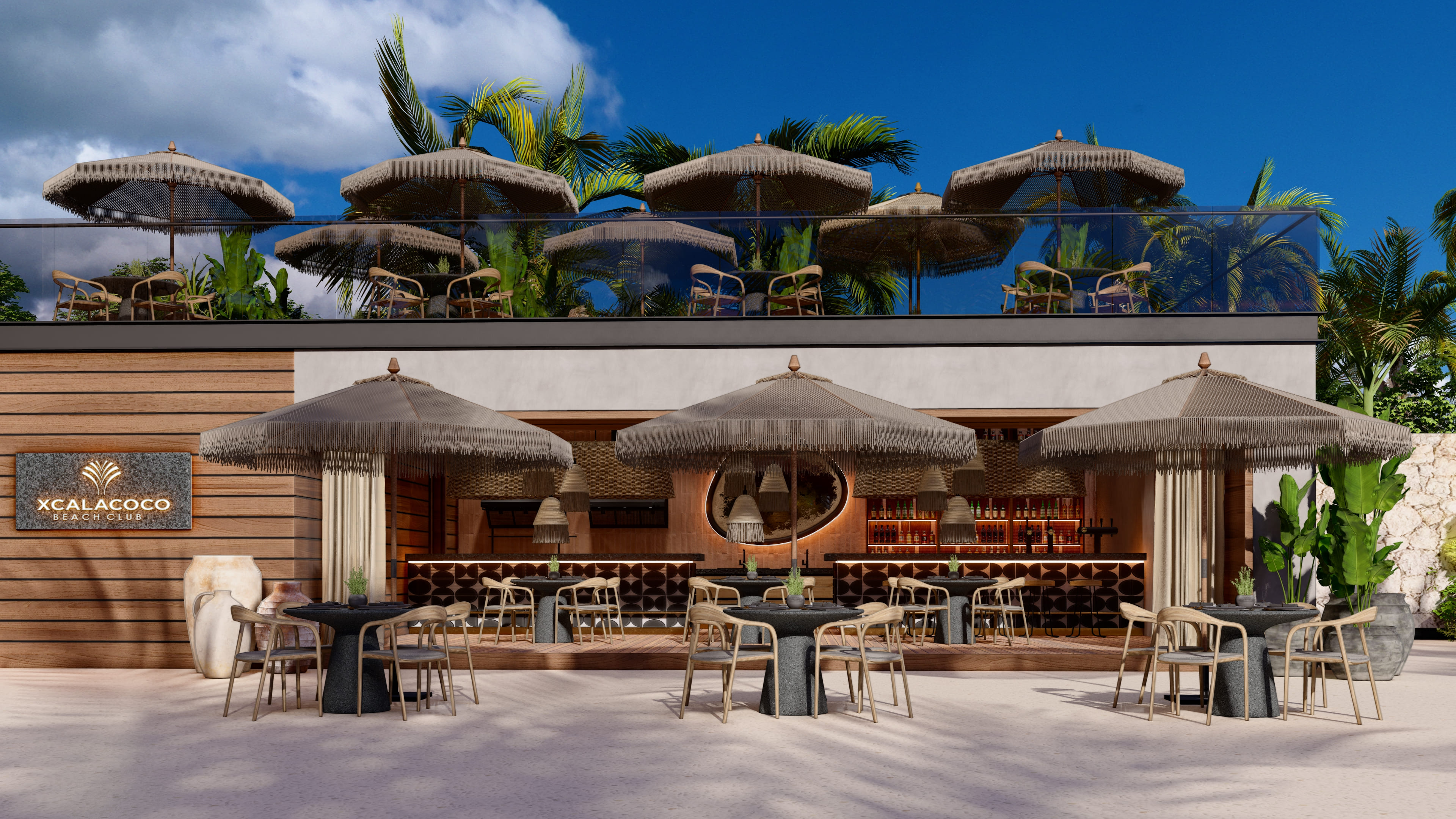 Departamentos de 1 y 2 recámaras en Xcalacoco con club de playa privado 36