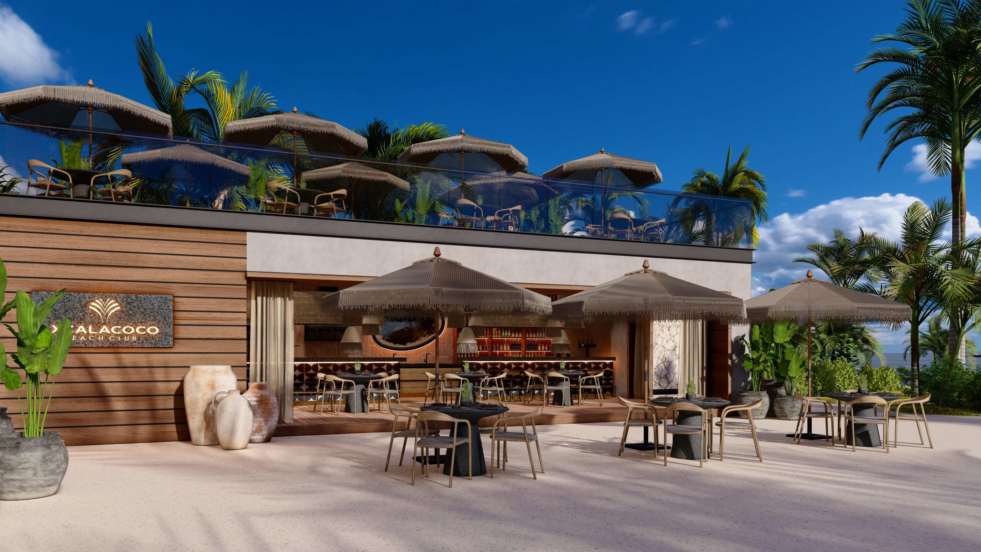 Departamentos de 1 y 2 recámaras en Xcalacoco con club de playa privado 38