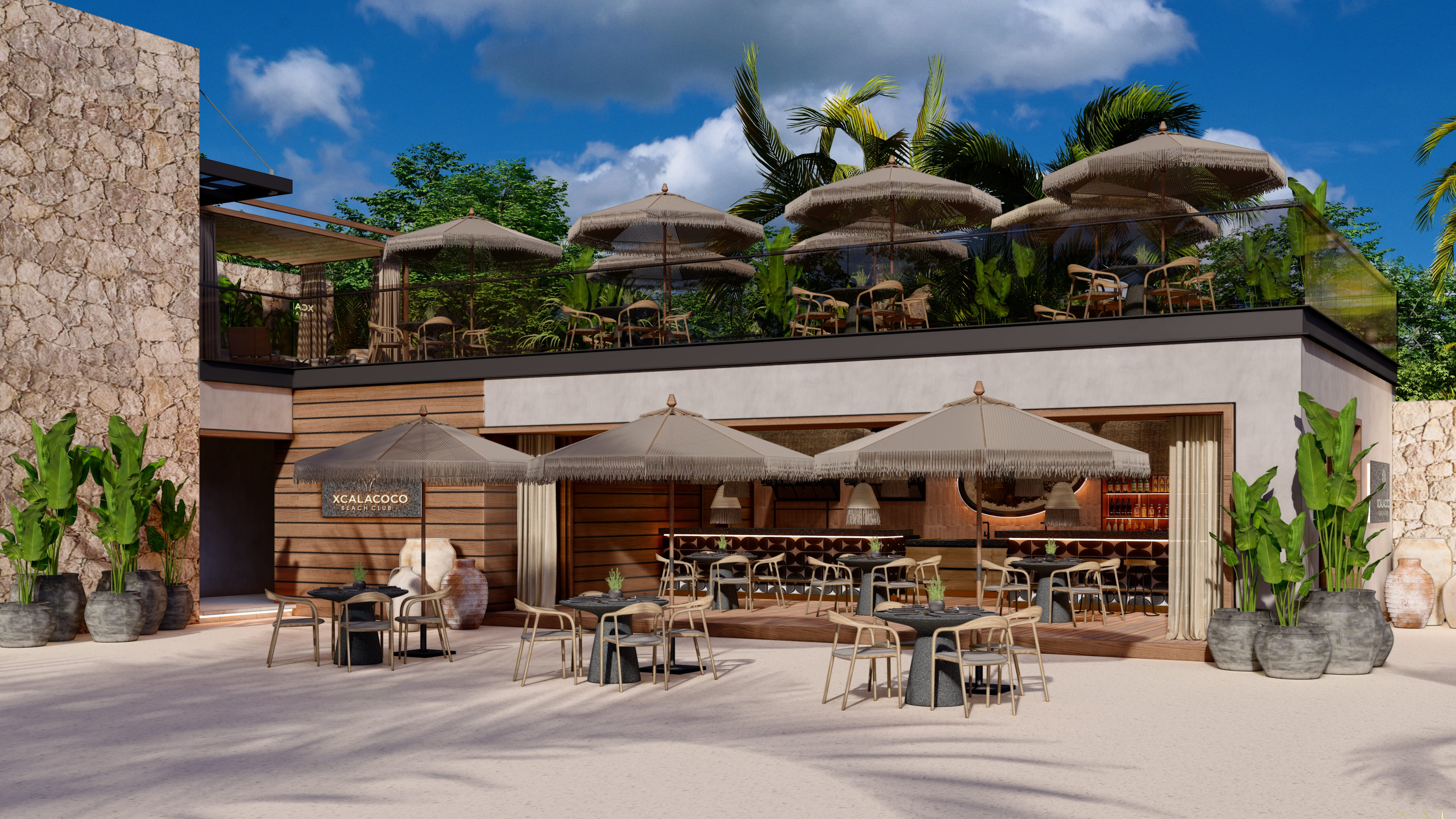 Departamentos de 1 y 2 recámaras en Xcalacoco con club de playa privado 42