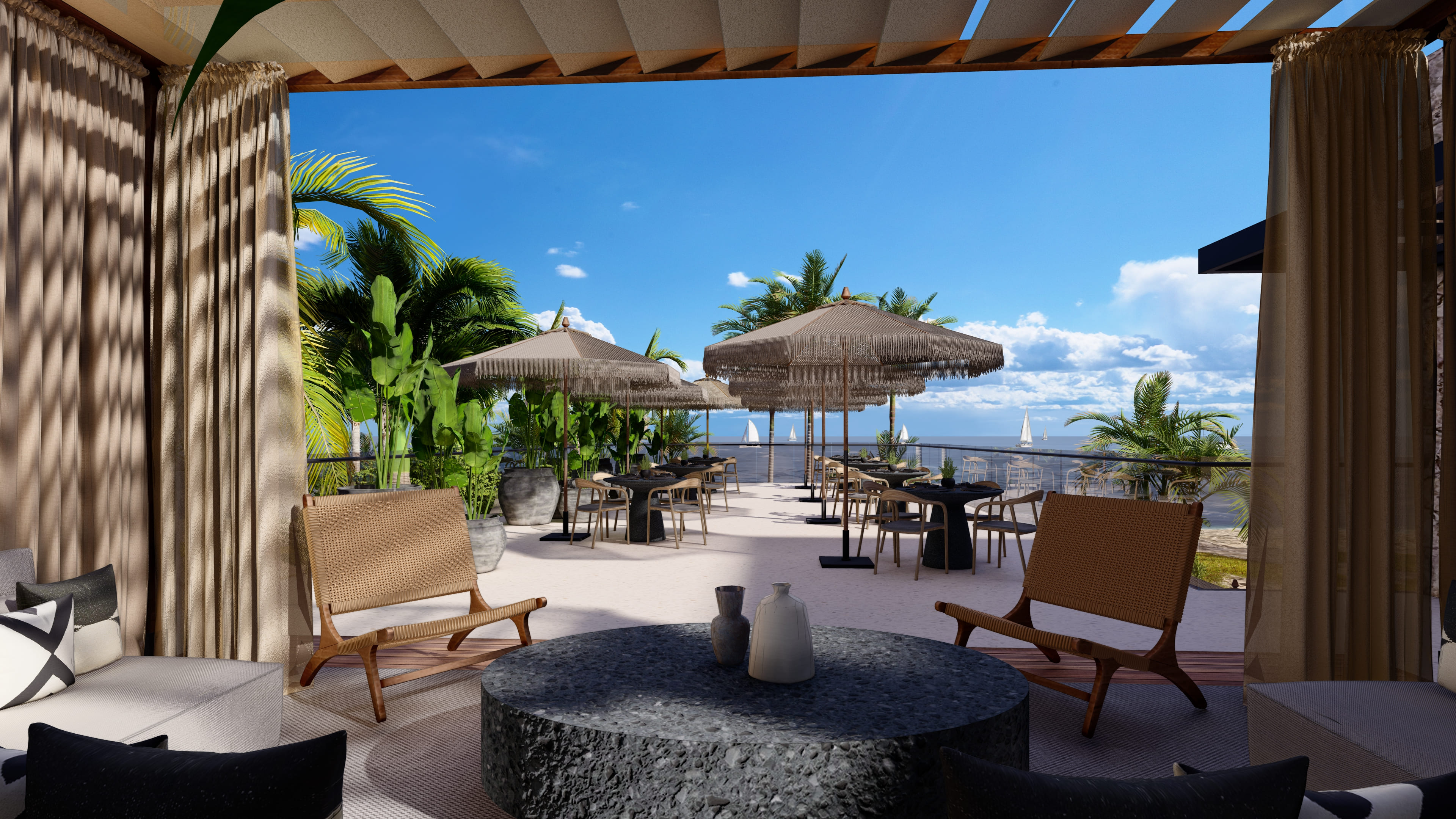 Departamentos de 1 y 2 recámaras en Xcalacoco con club de playa privado 45