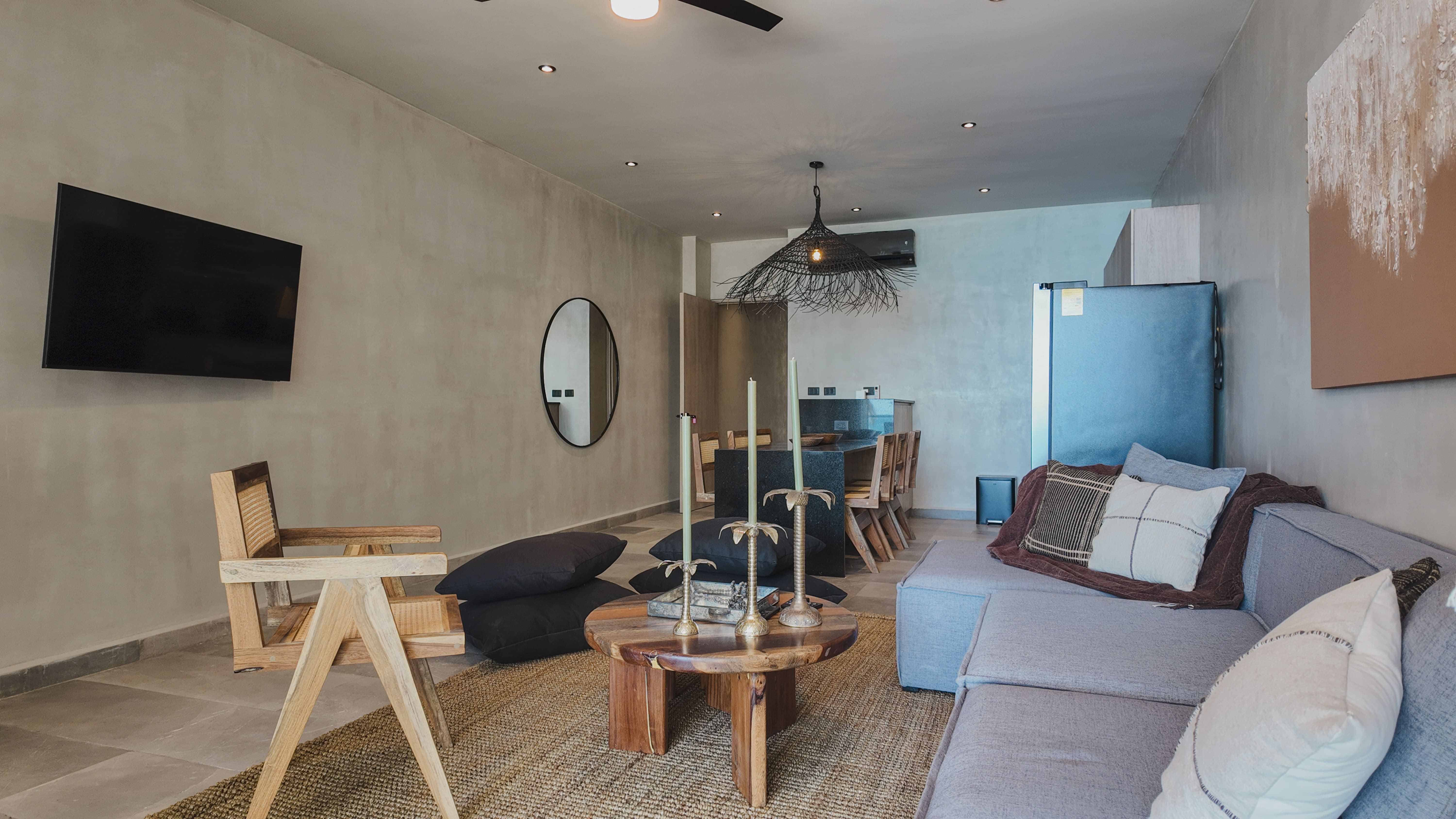 Departamento 3 recámaras en Bahía Soliman frente al mar 24