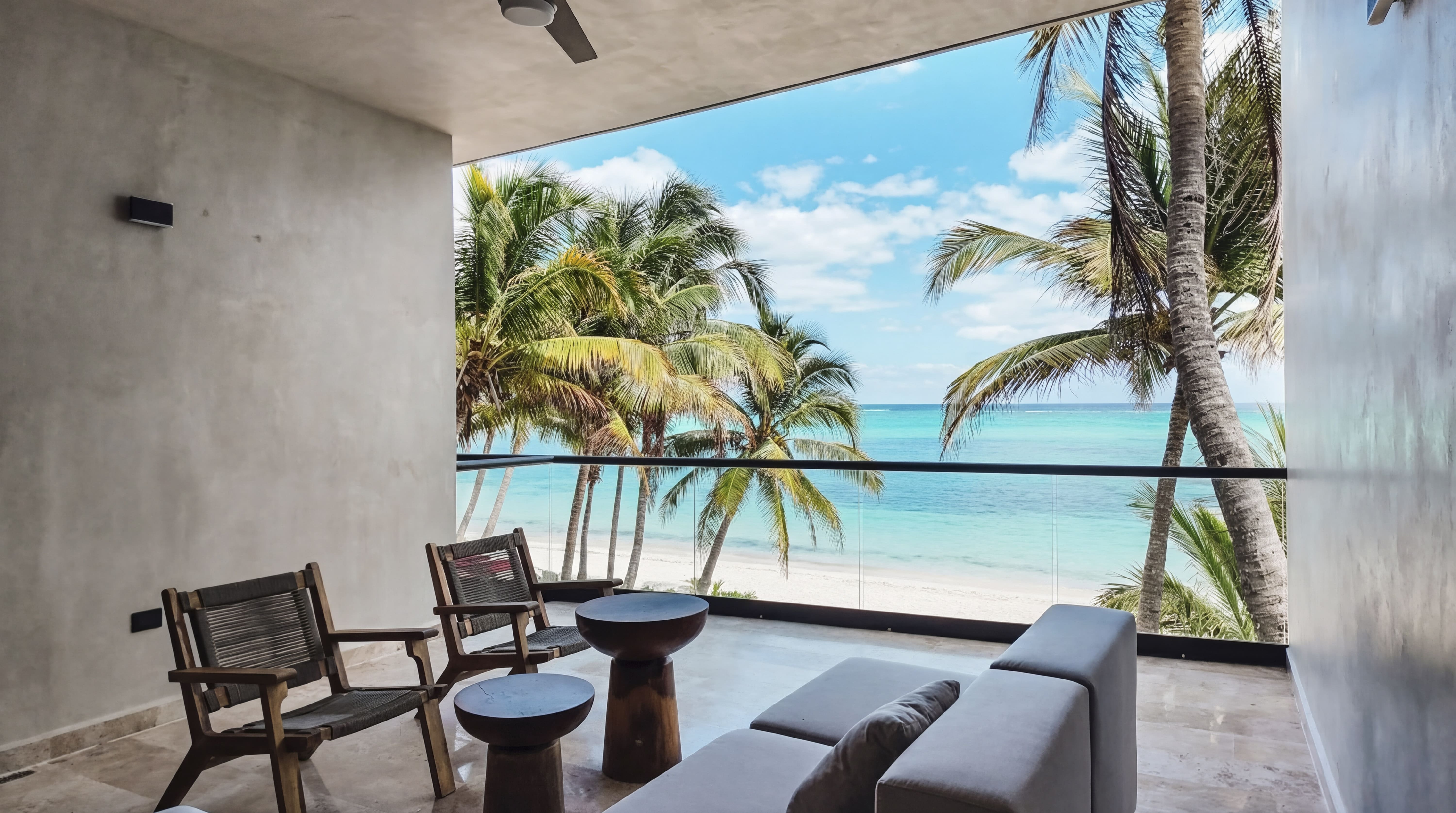 Departamento 3 recámaras en Bahía Soliman frente al mar
