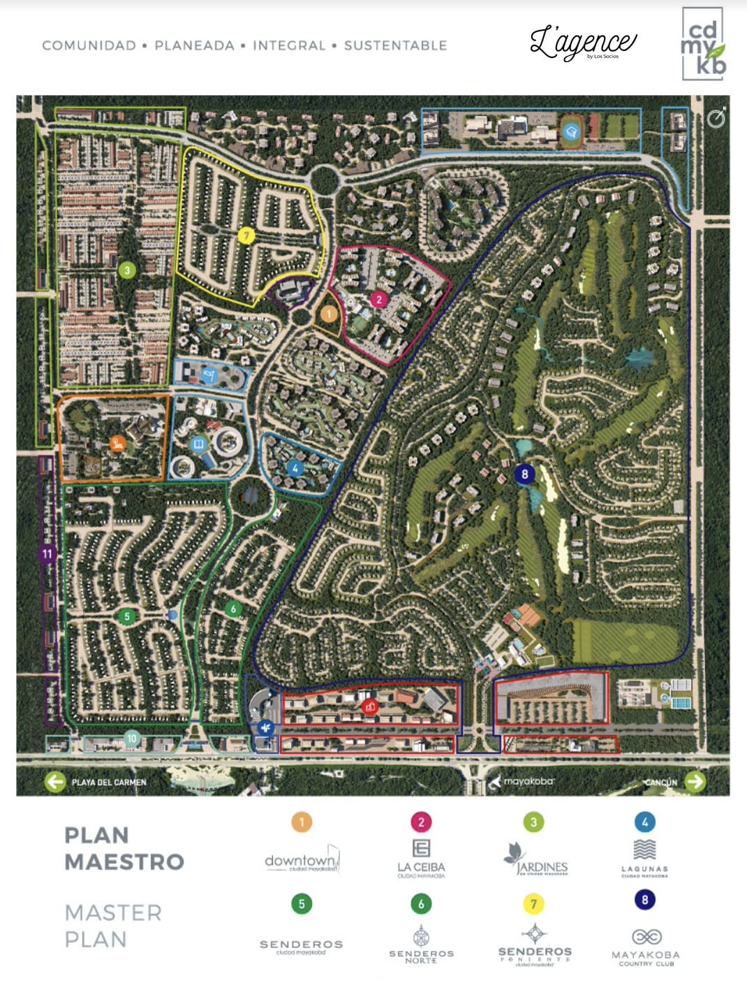 Senderos Poniente Mayakoba 4