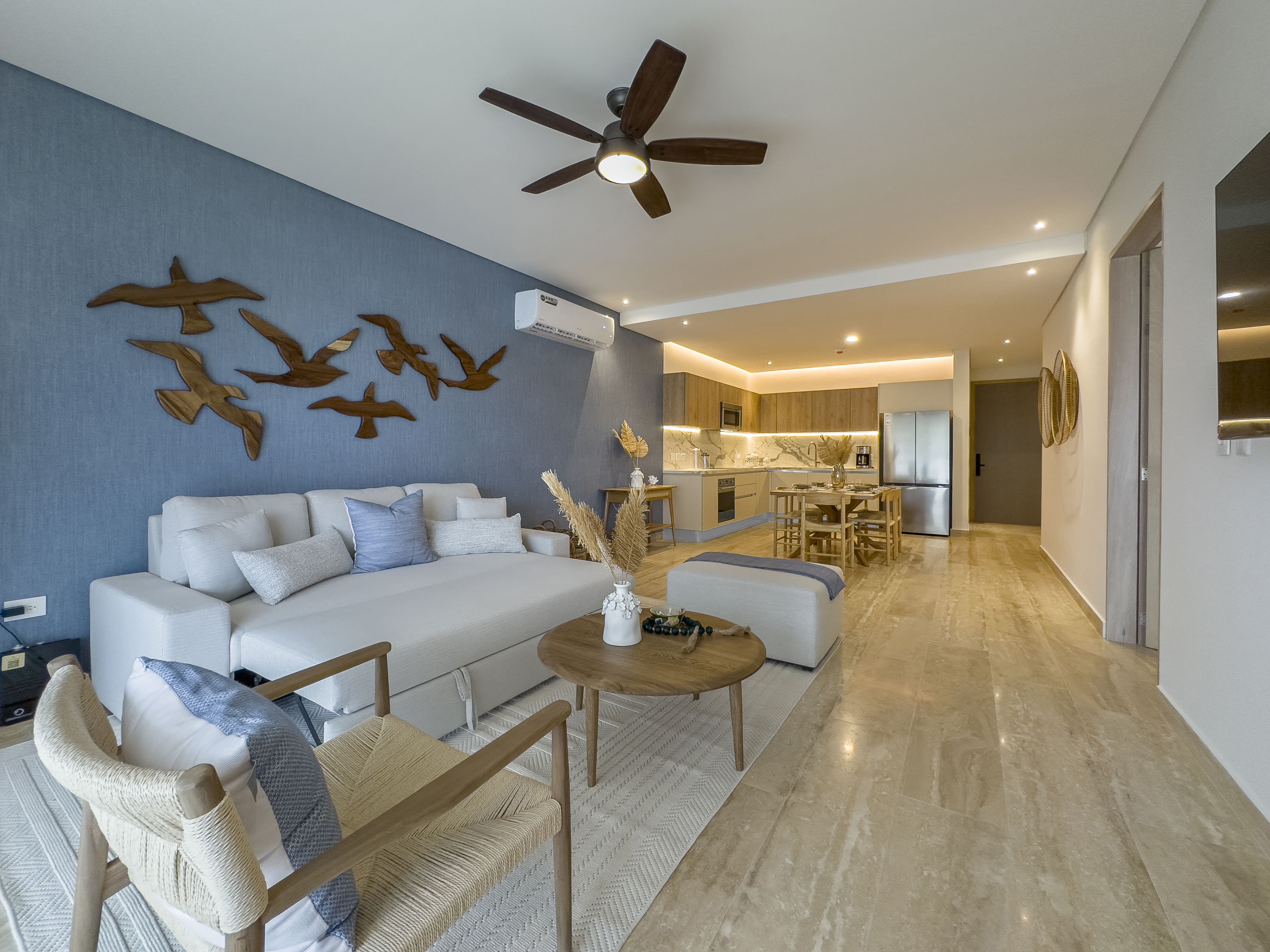 Departamento Frente al Mar Puerto Morelos 8