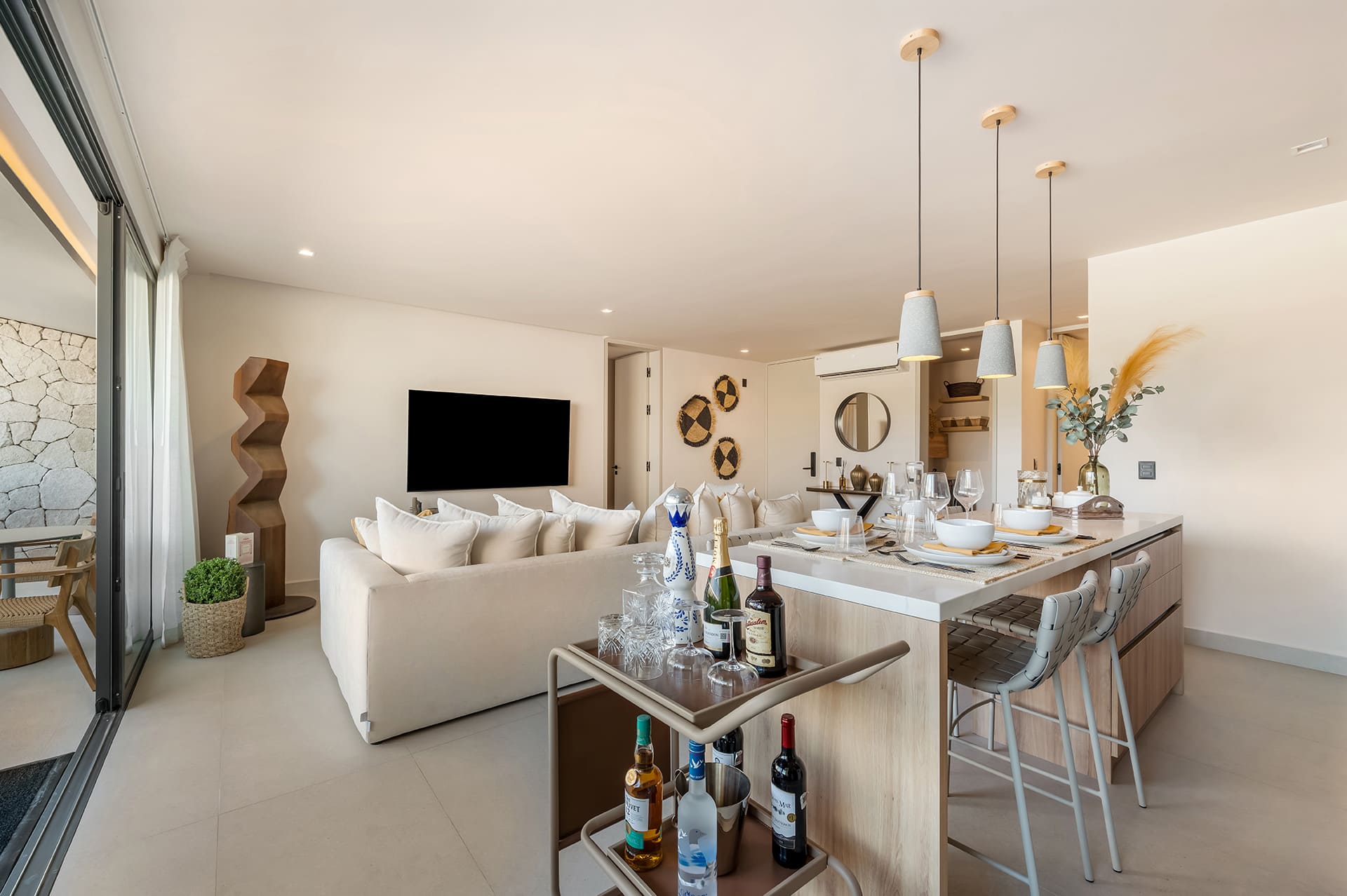 Departamentos de 1 y 2 recámaras en Xcalacoco con club de playa privado 10